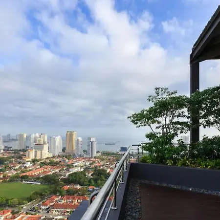 Tropicana 218 Macalister Sea & City View By Staycation Homestay George Town Exterior photo